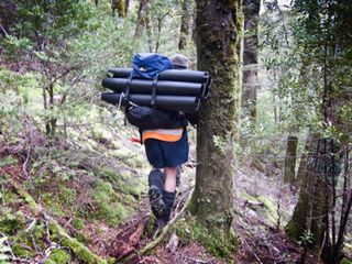 Carrying the tracking tunnels