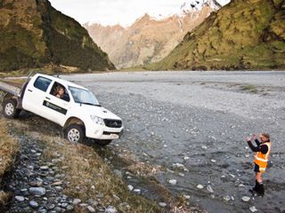 Crossing the West Matukituki River