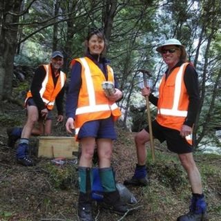 Volunteers at work!